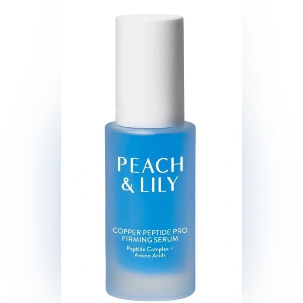 Peach & Lily BUNDLE Glass Discovery Kit and Copper Peptide Pro Firming Serum NEW